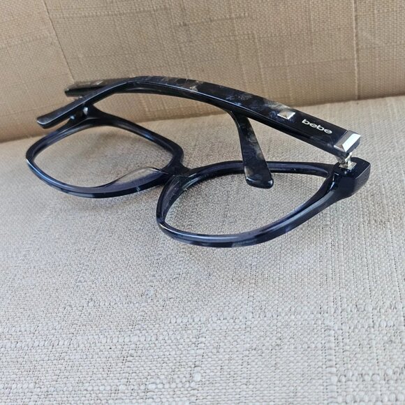 Bebe Women Eyeglasses Frame CLEVER BB7038 Glasses 56[]16 135 - Picture 8 of 12